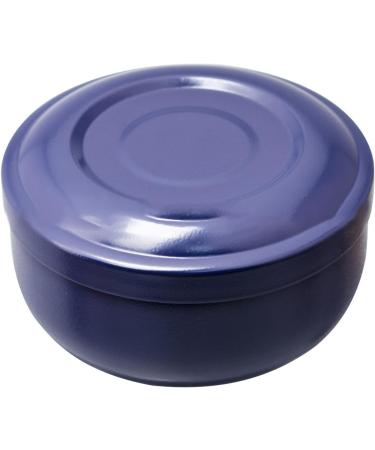 ZJchao Blue Stainless Steel Beard Soap Cream Bowl - Multi-Functional Trimming & Foaming Soap Bowl for Grooming - Buy Online on GoSupps.com