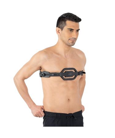 Pectus Carinatum Brace with Adjustable Buckles - Adult Sternum Compression Corset - Buy Online on GoSupps.com