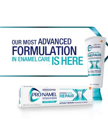 Buy Sensodyne ProNamel Intensive Enamel Repair Toothpaste - Extra Fresh 3.4 oz - Buy Online on GoSupps.com