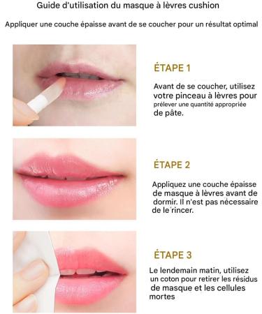  Tewzafiya Moisturizing Lip Balm - Volumizing Lip Mask Lip Care - Volume Effect and Protection Daily Beauty Day Night Travel Winter Dry Weather - Buy Online on GoSupps.com