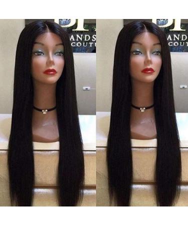 Shop Fashionable European & American Wigs - Long Black Straight Hair High Temperature Silk - Premium Quality Liu Haizhong Styles - Buy Online on GoSupps.com