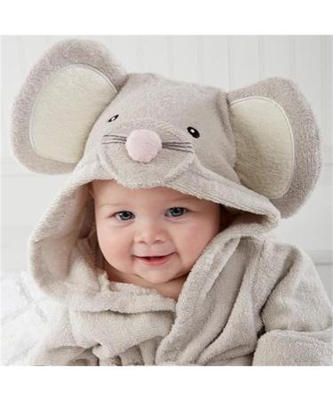 Meihuida Super Soft Fleece Bathrobe for Kids | Unisex Mouse Dressing Gown 1-2 Years | International Shipping Available - Buy Online on GoSupps.com