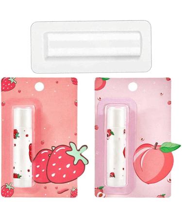 Luxylei 50Pcs Clear Plastic Lip Balm Container Coin Holder Waterproof Rectangle Lipstick DIY Gifts for Christmas Festival Valentine's Day - Buy Online on GoSupps.com