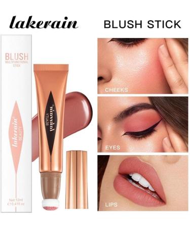 Liquid with Cushion Applicator Highlight Shimmer Natural Soft Moisturizing V9h4 Liquid for Cheek Cosmetics Cream Blush 06 Contouring 12ml - Buy Online on GoSupps.com