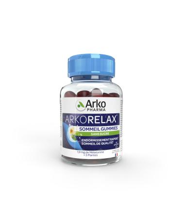 Arkorelax® Sleep Gummies - Food Supplement for Fast Sleep and Quality Sleep - No Addiction - 30 Tablets