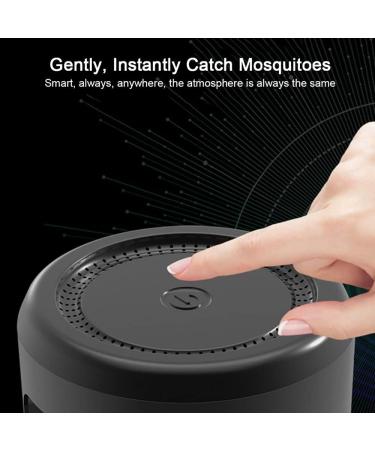 UV Lamp Bug Zappers Built-in Lithium Battery Practical Bio-Mimetic Technology Mute Fly Insect Repellent Killer Insect Trap Black - Buy Online on GoSupps.com
