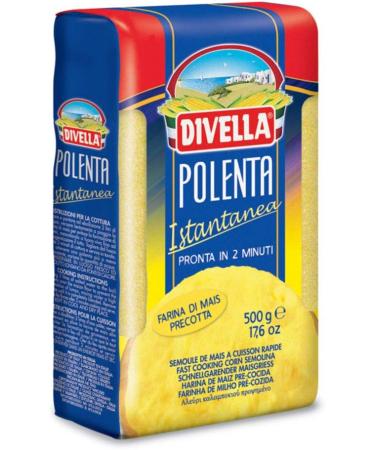  Italian Gourmet E.R. Divella Instant Lot of 8 boxes of 400 g Polenta Mehl Gr.500 + Italian Gourmet Pulp - Buy Online on GoSupps.com