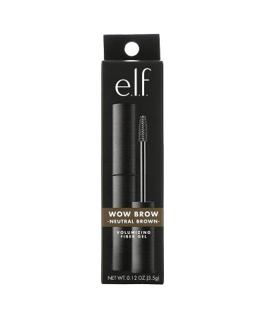 E.L.F. Wow Brow Gel - Neutral Brown | 0.12 oz (3.5 g) - Perfect Brows! - Buy Online on GoSupps.com