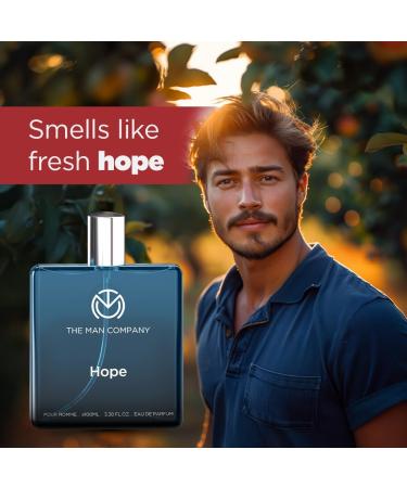 Th.e M.an Co.mpa.ny Hope Long Lasting Perfume for Men - 100ml | Premium Long-Lasting Smell Fragrance | EDP for Men (Eau De Parfum) | Perfume for Man | Special Unique Gift for Men | - Buy Online on GoSupps.com