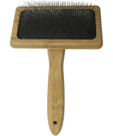 Cat Slicker Brush Wood Handle Comb for Shedding & Grooming Remove Loose Undercoat Tangled Hair Massage Brush Handle car Brush - Buy Online on GoSupps.com