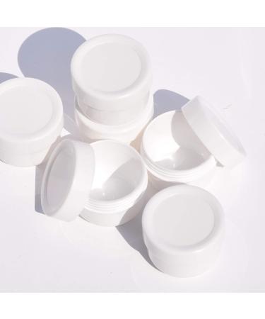 Sample pots 100 Pieces cosmetic pots Empty cosmetic containers with Lid for Creams Sample Make-up Storage (30ml) - Buy Online on GoSupps.com