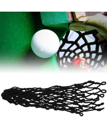 6Pcs/Set Premium Nylon Billiards Table Pockets - Durable & Tensile Mesh Net for Pool Tables - Ideal Accessories for Billiards Enthusiasts - Black - Buy Online on GoSupps.com