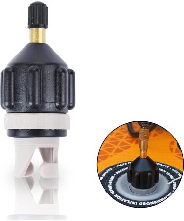 Spiral Air Plug Boston Valve for Inflatable Boat - Black | One-way Inflation Replacement Screw for Kayak, Raft, Pool Boat, Fishing Boats | Airbeds Accessory - Buy Online on GoSupps.com