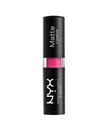 NYX Matte Lipstick in Girl Crush 0.16 oz - Long-Lasting & Vibrant Shade - Buy Online on GoSupps.com