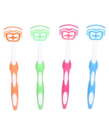 Buy Tongue Scraper & Cleaning Brush - Portable Oral Care for Fresh Breath | Orthodontic Care - Buy Online on GoSupps.com