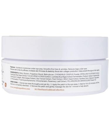 Luxury Under Eye Gel Patches - Reduce Dark Circles Puffiness & Wrinkles | Anti-Aging Collagen Eye Gel Mask (30 Pairs - Buy Online on GoSupps.com