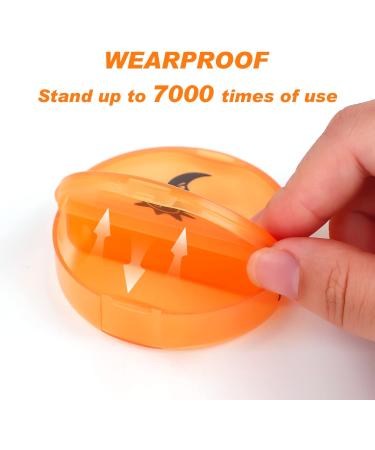 IEKEODI Weekly Pill Box - 2 Times a Day 7-Pack Travel Organizer for Medicine Vitamins Supplements - Buy Online on GoSupps.com