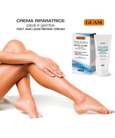 Thalasso Podos Very Dry and Damaged Foot Cream - Repair Foot Care - Dead Skin Foot Care - Rehydrates and Reduces Cracks - Based on Algae and Natural Ingredients - GUAM - Buy Online on GoSupps.com