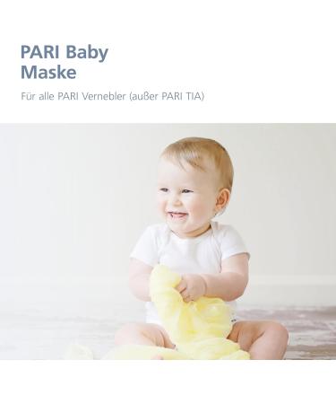 Pari Baby Mask Size 2 - Inhalation Mask for Babies with Baby Angle | Compatible with Inhalation Devices - Buy Online on GoSupps.com