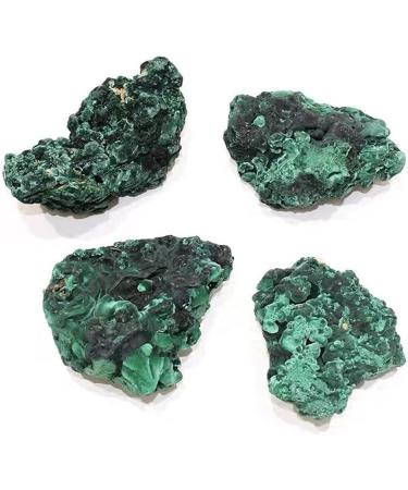 Natural Green Malachite Stone Rough Crystal Clastic Rock Cube Collectible Minerals Specimen for Beautiful Natural Stone (Color : Green Size : 300g) 300g Green - Buy Online on GoSupps.com
