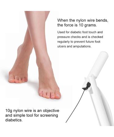10 Grams Monofilament Diabetes Medical Foot Neuropathy Screening Test Diabetic Feet Care Diabetic Test Diabetic Foot Monofilament Test Pen Foot Filament Tester - Buy Online on GoSupps.com