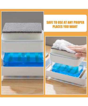 Ciieeo 1 Set Dishwashing Liquid Detergent Tool Belt Soap Dish Washing Supply Dishwashing Liquid Dispenser Kitchen Supply Kitchen Accessory Abs Push Type Distribution Box - Buy Online on GoSupps.com