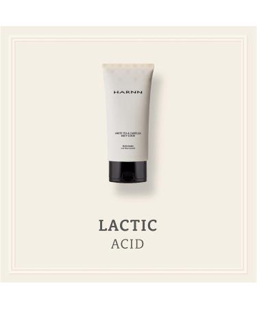 Natural Body Peeling with Hyaluron Cica Niacinamide & Vitamin C - Harnn White Tea & Camellia for Very Dry & Sensitive Skin (150g) - Buy Online on GoSupps.com