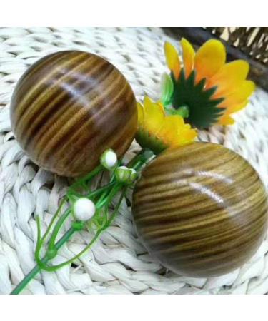 Dixinla Baoding Fitness Ball Mahogany 5cm Green Sand Health Care Ball Fitness Ball Handball Gift to The Elderly Chinese Ball - Buy Online on GoSupps.com