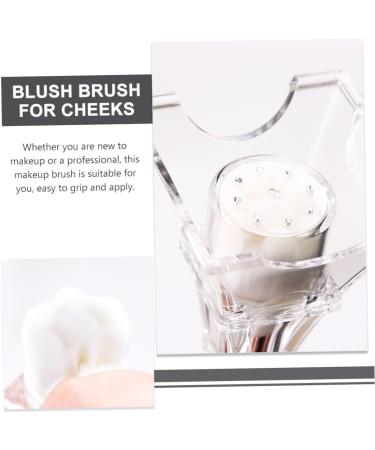 Mikinona Blush Brush for Cheeks Face Highlighter Makeup Applicator Makeup Highlighters for Face Make up for Face Facial Makeup Brush Artificial Fiber Miss Powder 2 in 1 - Buy Online on GoSupps.com