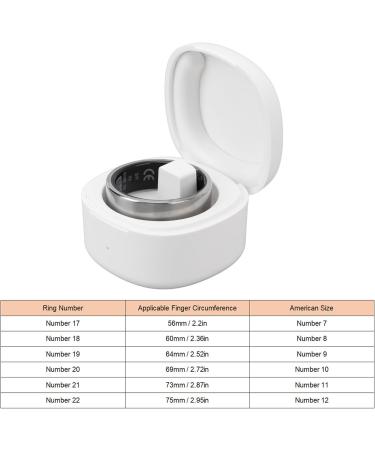 Intelligent Health Ring - Smart Fitness Tracker in Stainless Steel for Sleep Heart Rate & Blood Oxygen Monitoring - Buy Online on GoSupps.com