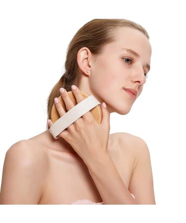 Zhurson Dry Brushing Body Brush - 100% Natural Bristle for Exfoliating and Improving Circulation - Buy Online on GoSupps.com