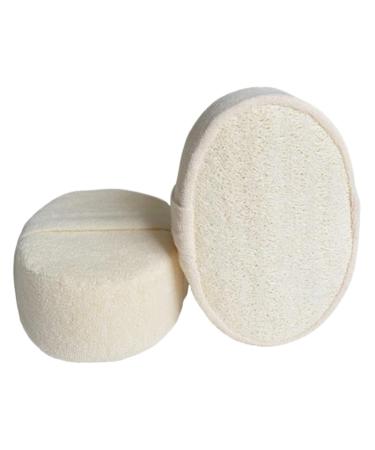 2 pieces natural Luffa swam peeling luffa sponge pads environmentally friendly loofah sponge luffa for women and men multifunctional luffa sponge for swimming or dishwashing etc.