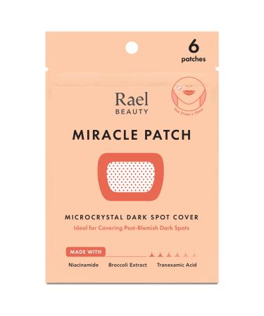Rael Miracle Microcrystal Dark Spot Cover - Hydrocolloid, Post Acne Dark Spots, Skin Care, with Skin Brightening Ingredients (6 Count)