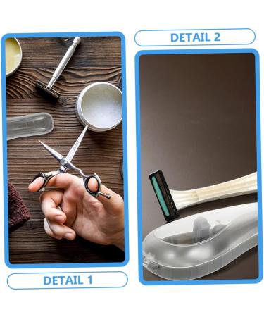 Minkissy 2-Piece Razor Storage Box - Safety Razor Case with Rust Protection & Travel-Friendly Design - Buy Online on GoSupps.com