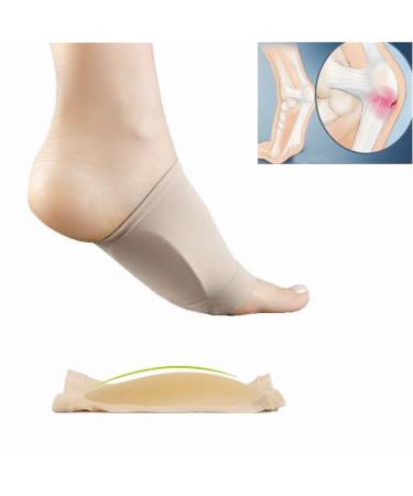 Arch Support Sleeves Plantar Fasciitis Inserts Flat Foot Band with Fasciitis Gel Pad Planting Support Elastic Bow Foot Care Cushioned Arch Support Brace