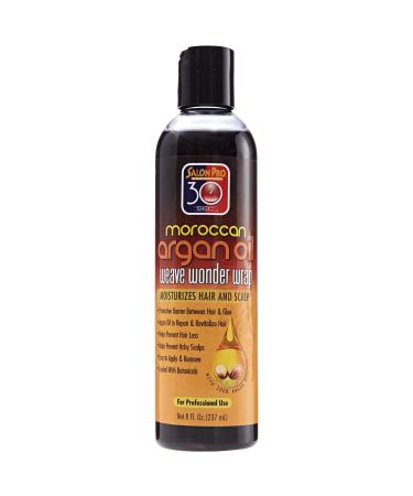 Salon Pro 30 Sec Moroccan Argan Oil Weave Wonder Wrap Dark 8 Fl Oz (Pack of 1)