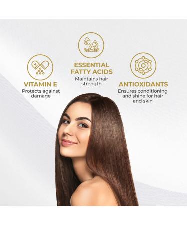 Maria Yanez Moroccan Argan Oil 50ml - Moisturizer for Dry Skin, Hair & Nails - Antioxidant with Repair Treatment - For Men & Women - Buy Online on GoSupps.com