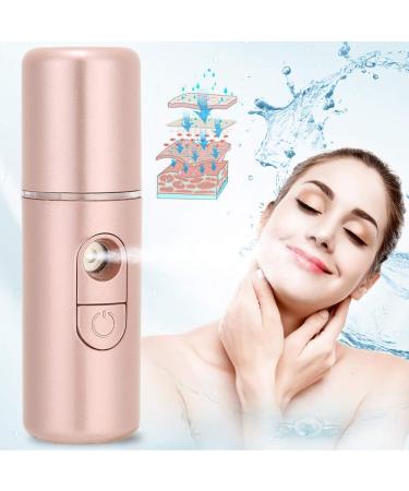 Nano Mist Sprayer Moisturizing Sprayer Deep Hydrating Woman Body (Rose Gold) - Buy Online on GoSupps.com