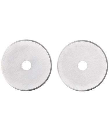 Fiskars 95417097J Straight Rotary Replacement Blades, 28mm, 2 Pack,stainless steel