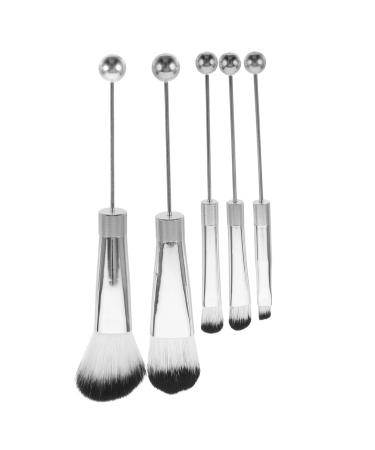 FOMIYES 1 Set Makeup Brush Set Blush Brush Foundation Brush Female Makeup Eye Shadow Brush Eye Brush for Makeup Women Makeup Brush Eye Makeup Face Makeup Brush Miss Eyes Tool Brush 15.50X2.00X1.00CM Silver