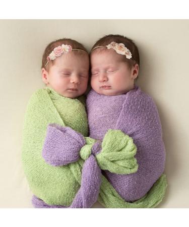 3-Piece Baby Headband Set | Floral Nylon Hair Bands for Girls | Perfect for Baptism & Everyday Wear - Buy Online on GoSupps.com