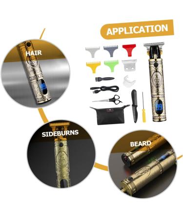 Beavorty 1 Set Electric Clippers for Men Professional Hair Trimmer Beard Trimmer Mens Trimmers Hair Trimmer for Men Cordless Men Trimmer Ma Stainless Steel Man Digital Display - Buy Online on GoSupps.com