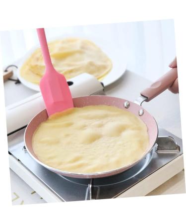 PRETYZOOM Frying Pan Utensil Fine China Crepe Pan Egg Omelet Fry Pan Egg Pan Kitchen Making Supplies Mini Nonstick Pan Round Frying Pan Pizza Pan Cooking Utensils Pink Non Stick 22X34X5 Pink - Buy Online on GoSupps.com
