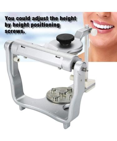 Buy Scozia Dental Articulator - Universal Adjustable Mechanical Articulator for Technicians | Full Size Model - Silver Finish - International Shipping Available - Buy Online on GoSupps.com
