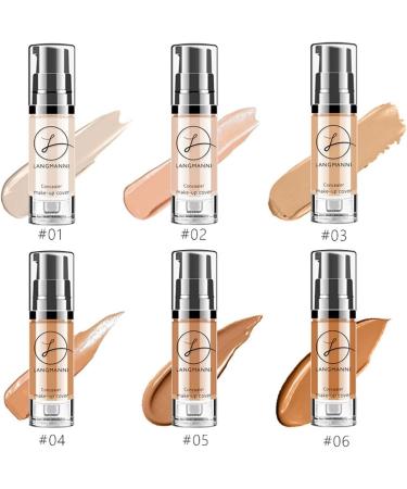 Makeup Foundation Concealer Brighten Skin Tone Waterproof Non-removing Makeup BB Cream (Size : 6) - Buy Online on GoSupps.com