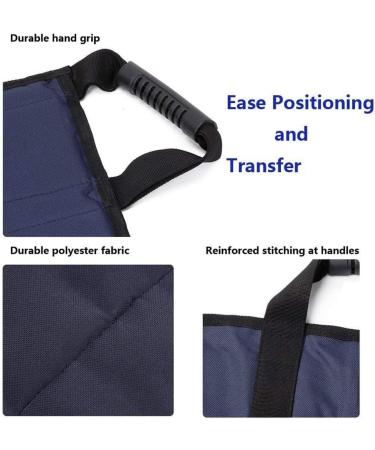 Taozers Patients Transfer Belt Positioning Bed Pad Lifting Transfer Mat for Hospital Home Clinic Care Elderly Shifting Aid Care - Buy Online on GoSupps.com