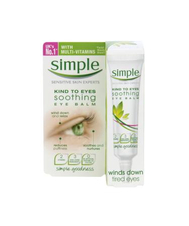 Simple Kind to Eyes Soothing Eye Balm 15ml Pack of 3