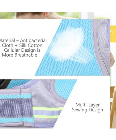 Buy Jolik Kinder Motorcycle Service - 4-in-1 Buckle Breathable & Reflective Material - Childrens Motorcycle Gurtzeug in Blue | International Shipping Available - Buy Online on GoSupps.com