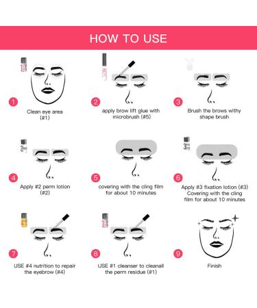 Weixinbuy Eyebrow Lift Kit - Professional Eyebrow Perming & Brow Lamination for Home Use | Lash Extension & Curling Kit - Buy Online on GoSupps.com