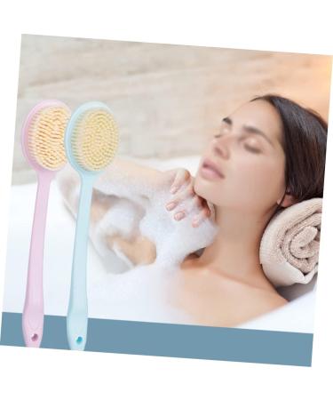 2pc Healeved Bath Scrubber Set - Soft Body Brush for Shower & Bath - Buy Online on GoSupps.com
